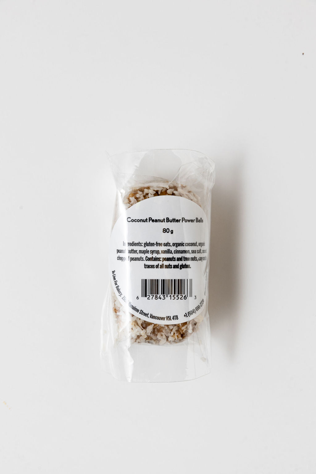 Coconut Peanut Butter Power Balls